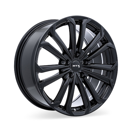 Rtx Alloy Wheel, Aura 18x8 5x114.3 ET42 CB60.1 Gloss Black 083089